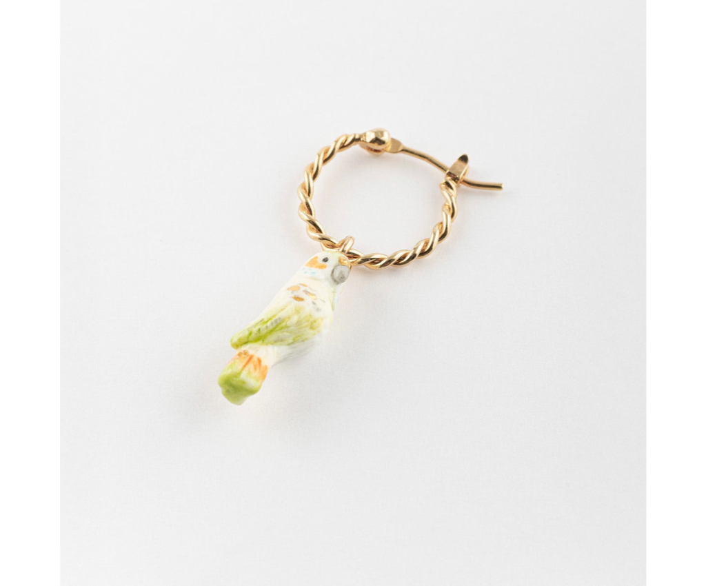 Budgerigar mini earring - Sold individually